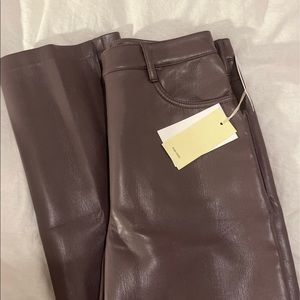 Wilfred Brown Straight Leg Pants